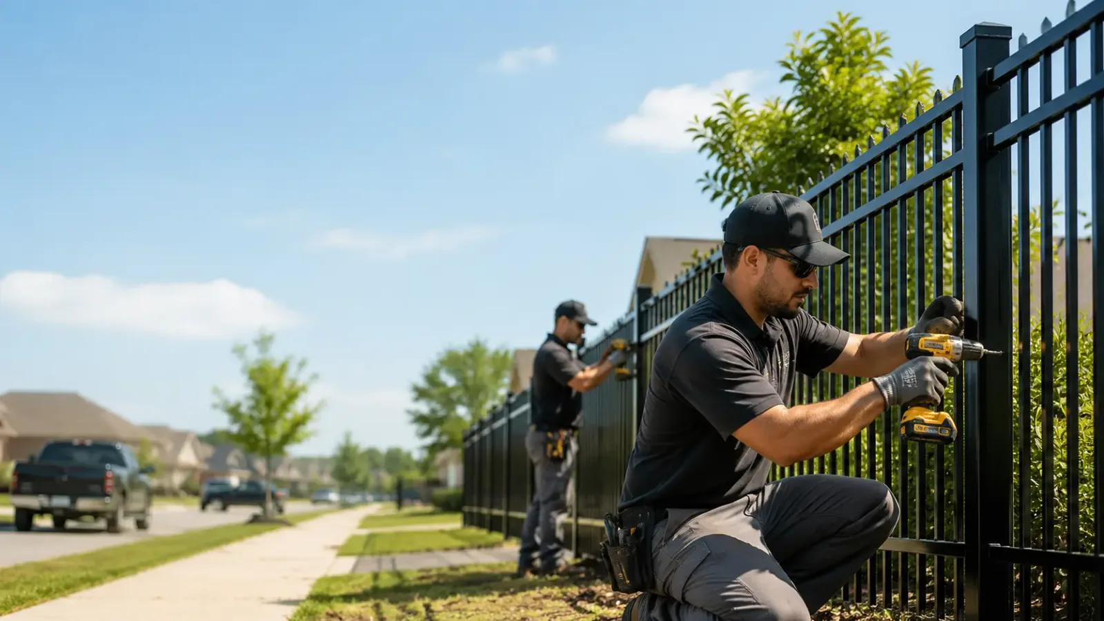 Metal Fence Installation in Lyndhurst, VA
